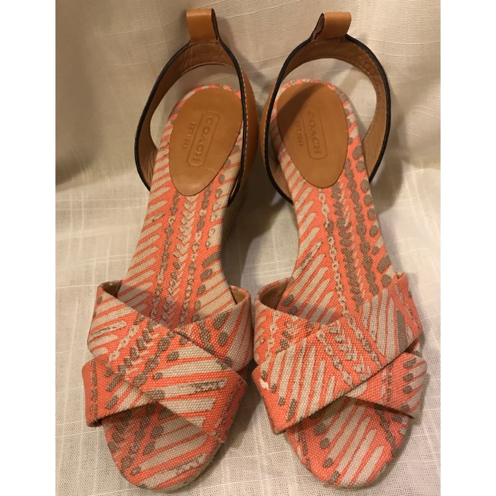 Coach Henley Espadrille Wedges - Picture 3 of 8